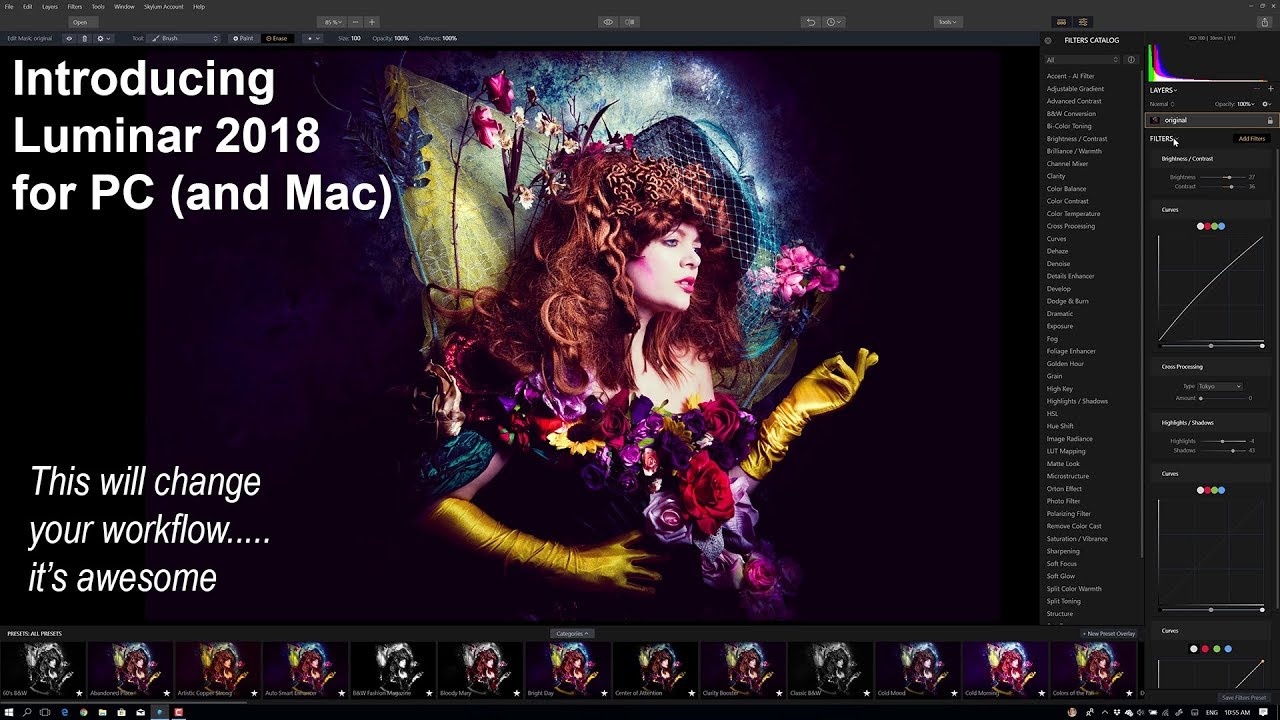 Luminar 2018 an amazing way to customize your workflow DC Nov 1 2017