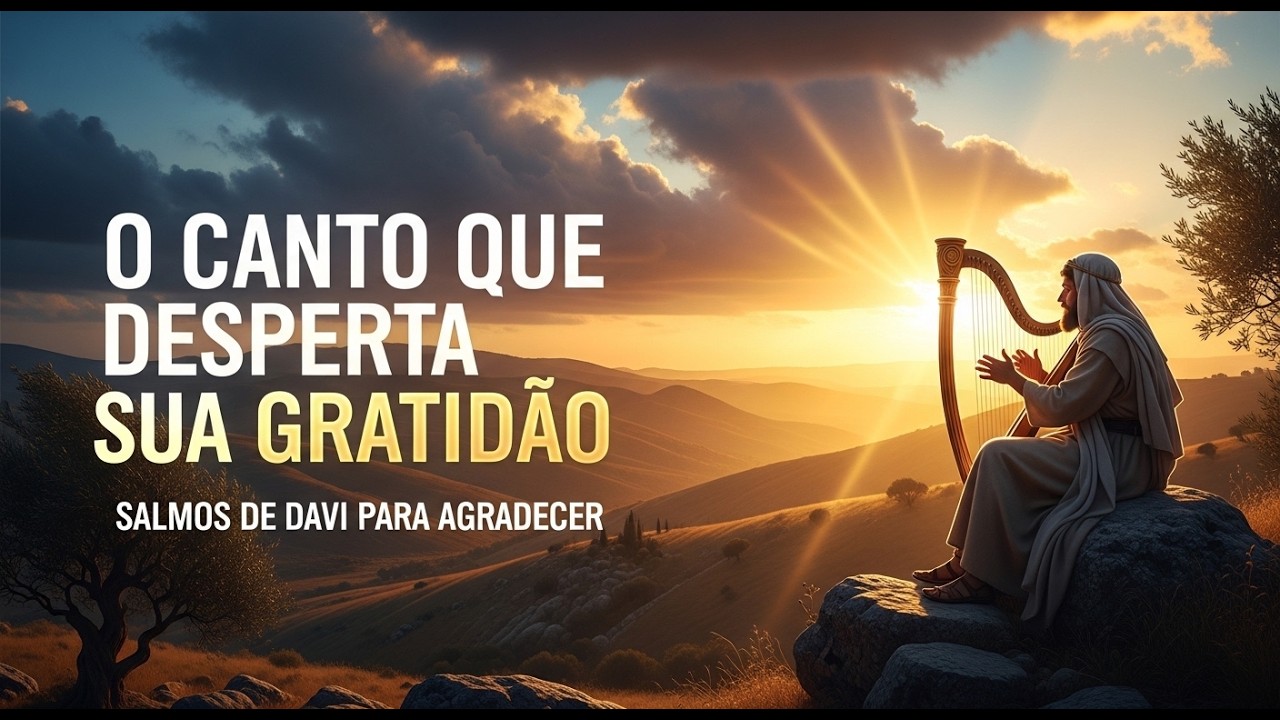 O Canto que Desperta Sua Gratidão por Estar Vivo | Salmos de Davi para Agradecer