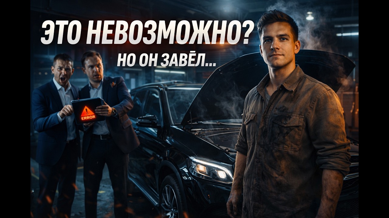 18 Инженеров Сказали: «Это Невозможно»… Но Этот Механик Завёл Mercedes