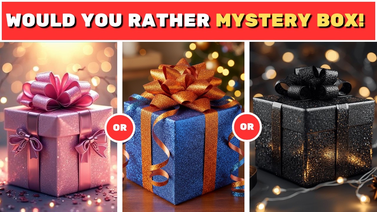 Would You Rather Mystery Box - Girlie, Sporty, Gothic
