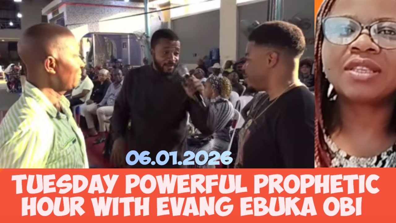 Tuesday powerful prophetic hour with Evang Ebuka Obi #zionprayermovementoutreachlive 