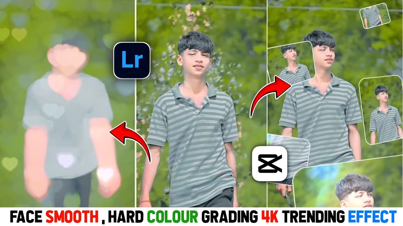 Instagram Trending Walking Reels Editing | Hard Colour Grading & Face Smooth Gora HD Quality Editing