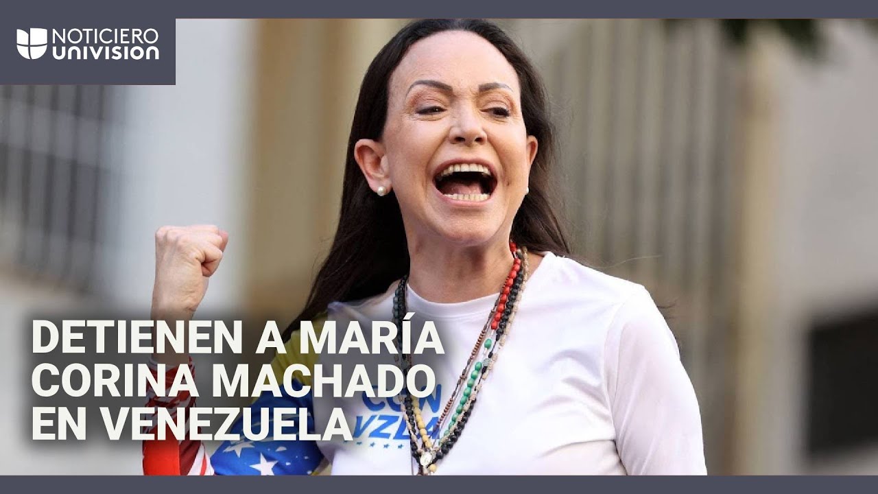 María Corina Machado es detenida 