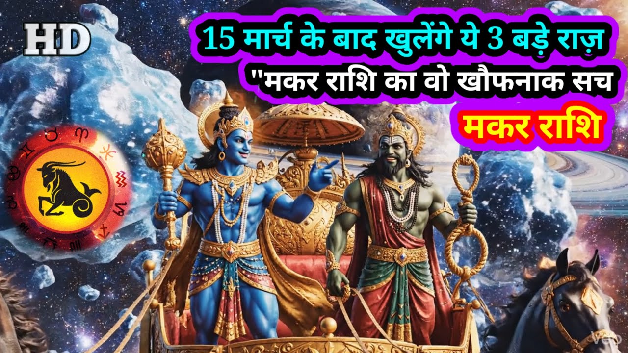 #Video | 15 मार्च के बाद खुलेंगे ये 3 बड़े राज़ आपकी 7 पीढियों ने नहीं देखा! #MakarRashi #Zodiacsing 