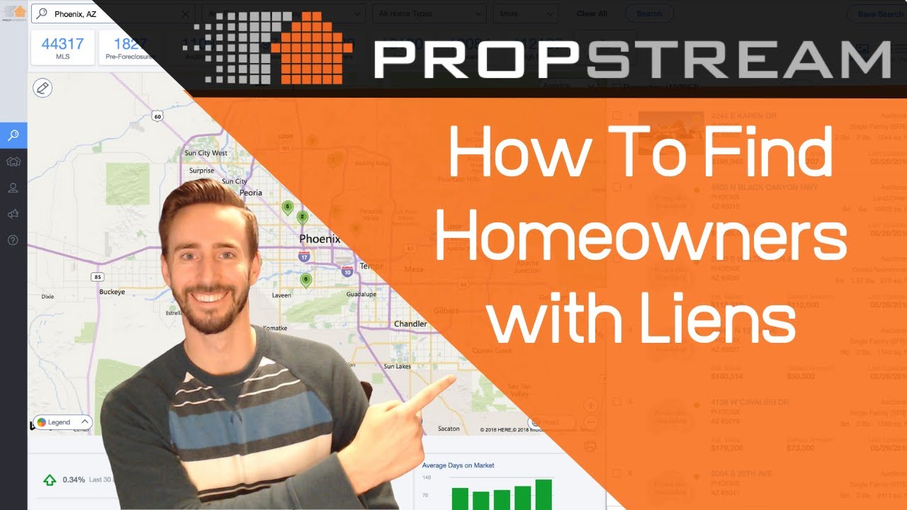 How To Find Homeowners With Liens Using Propstream