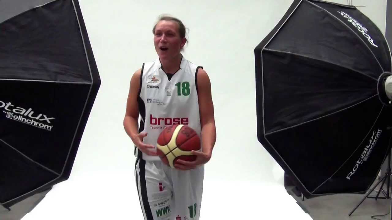 Teamfoto making of DJK Brose Bamberg