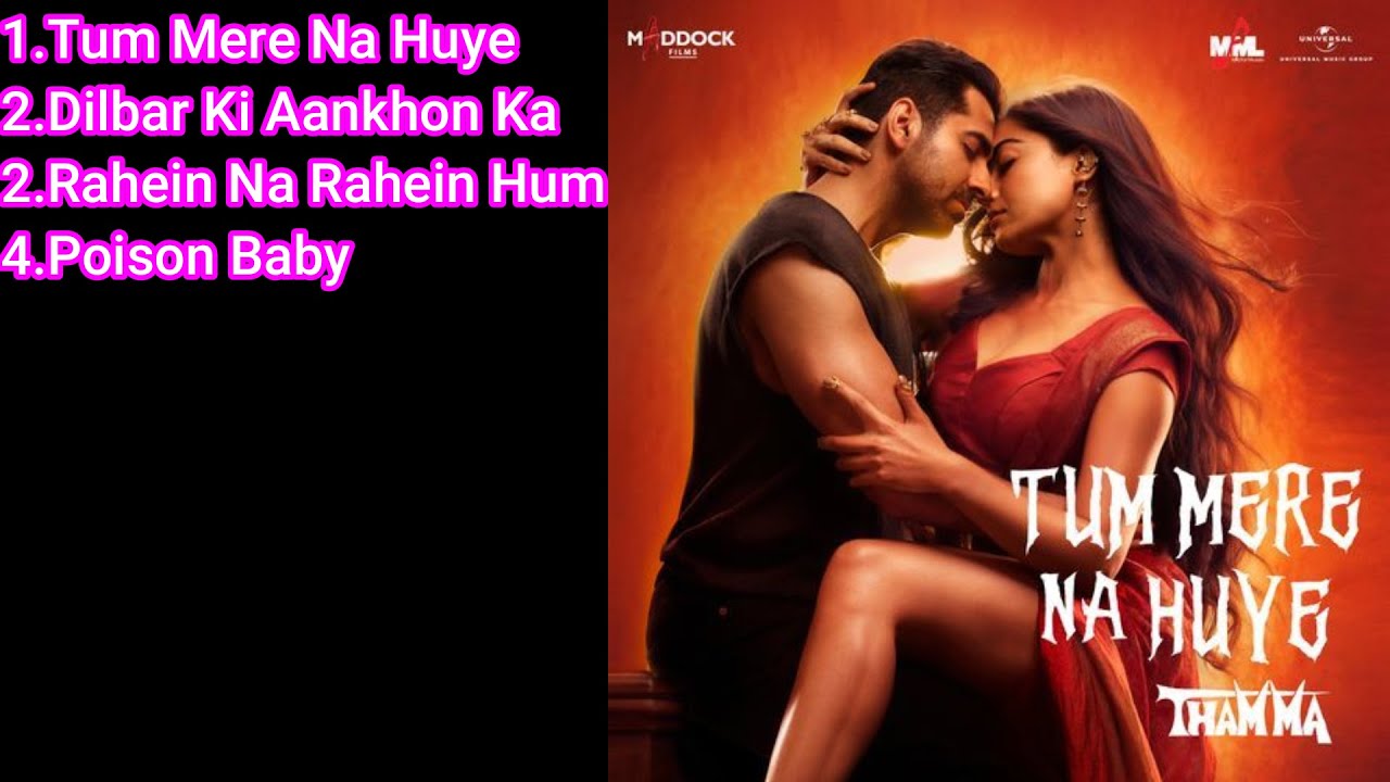 Thamma Jukebox|Ayushman K, Rashmika M