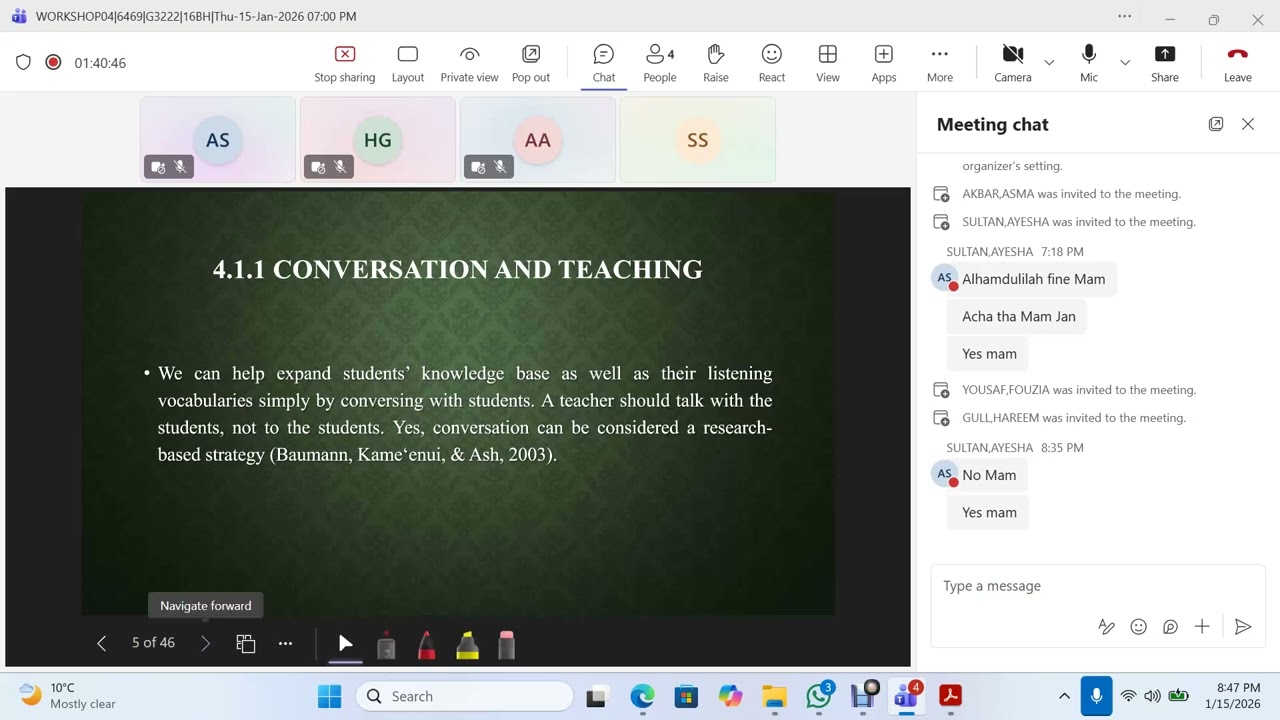 AIOU 6469 English II Unit 4 Vocabulary Building: