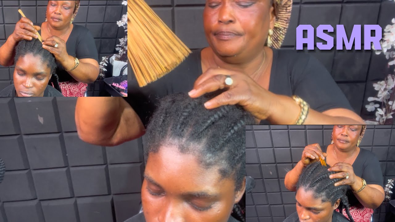 ASMR | Scalp Scratching, Nitpicking, Brushing, Massage | Natural Sound For Sleep Relaxation