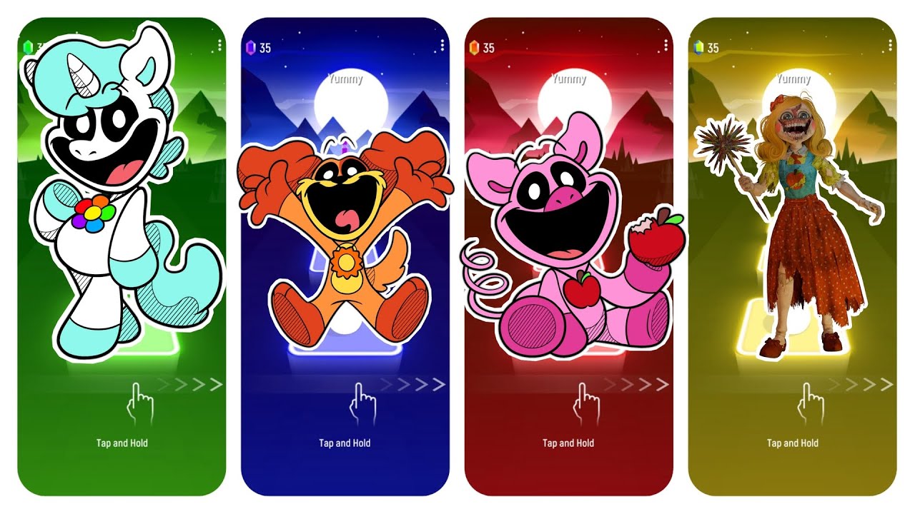Poppy Playtime 3: Believer x Bones x Dance Monkey x Enemy | Tiles Hop Bemax Mix
