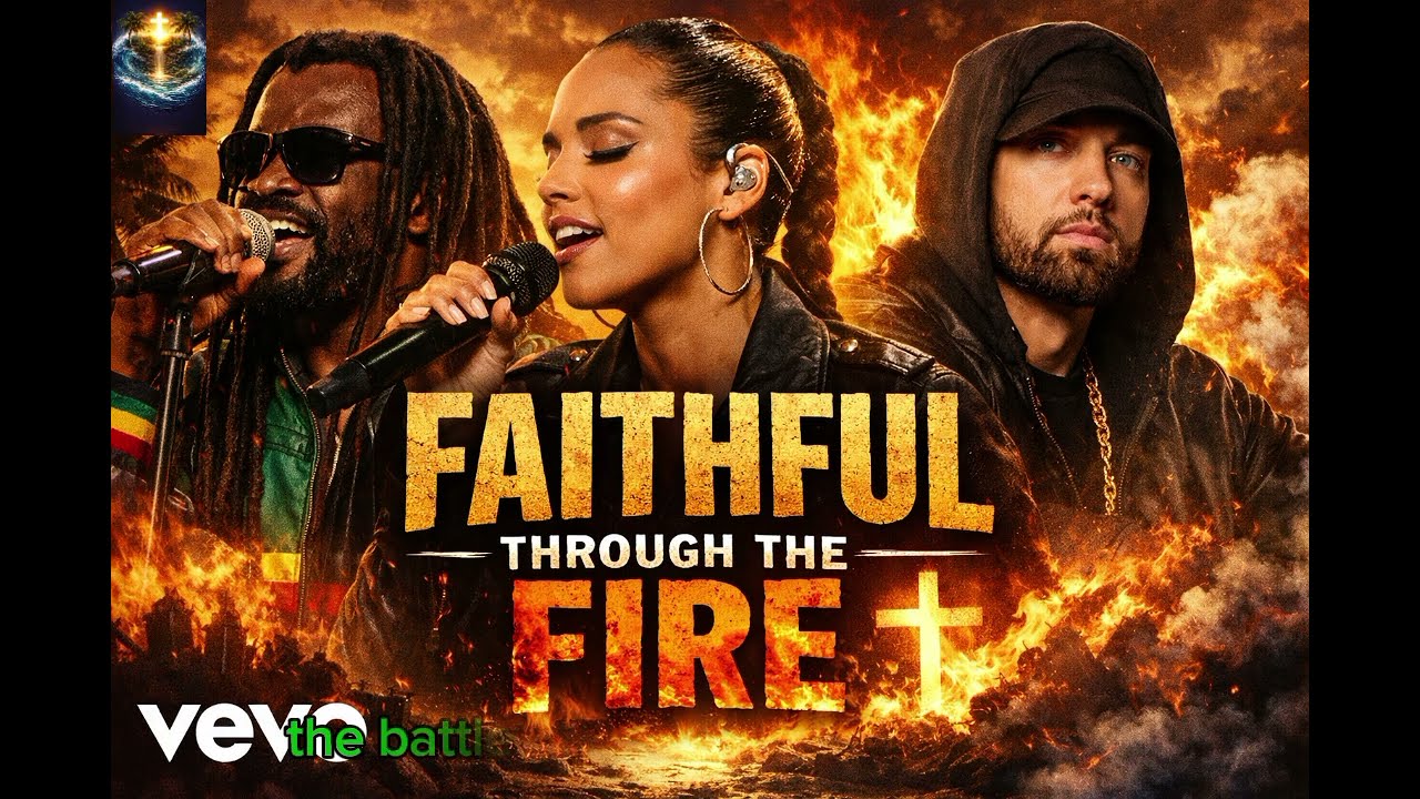 Faithful through the fire_Lucky Dube ft Alicia & Eminem(Gospel reggae lyrics) #christianmusic #duet