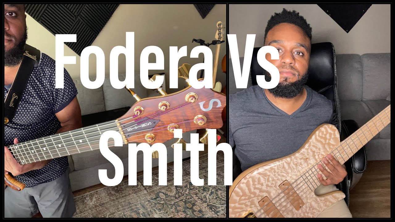 Fodera Bass Vs Ken Smith Bass || Slap Tone 🔥🔥🔥@jcherrymusicworld
