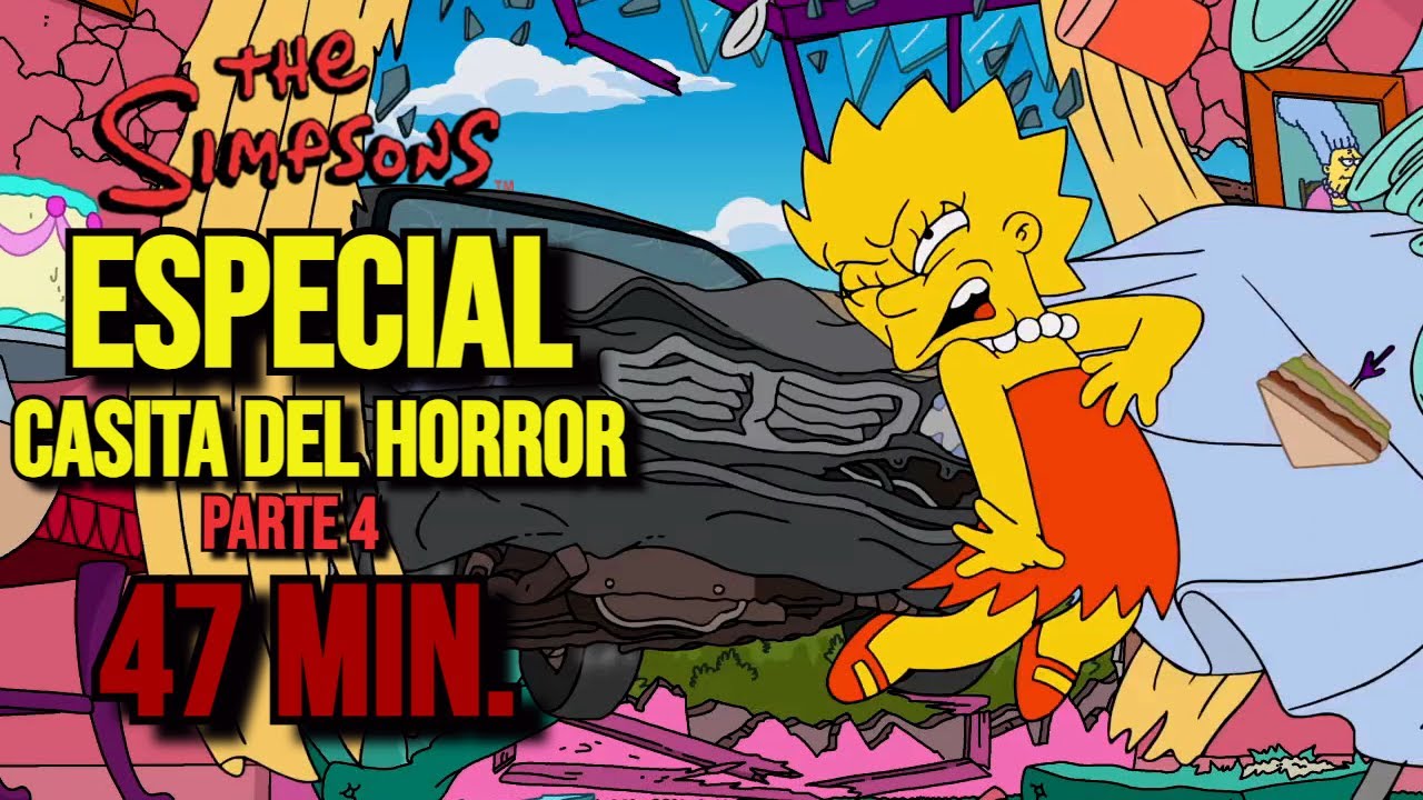Los Simpson 47 minutos de Casita del Horror Parte 4 resumen | Utacaramba