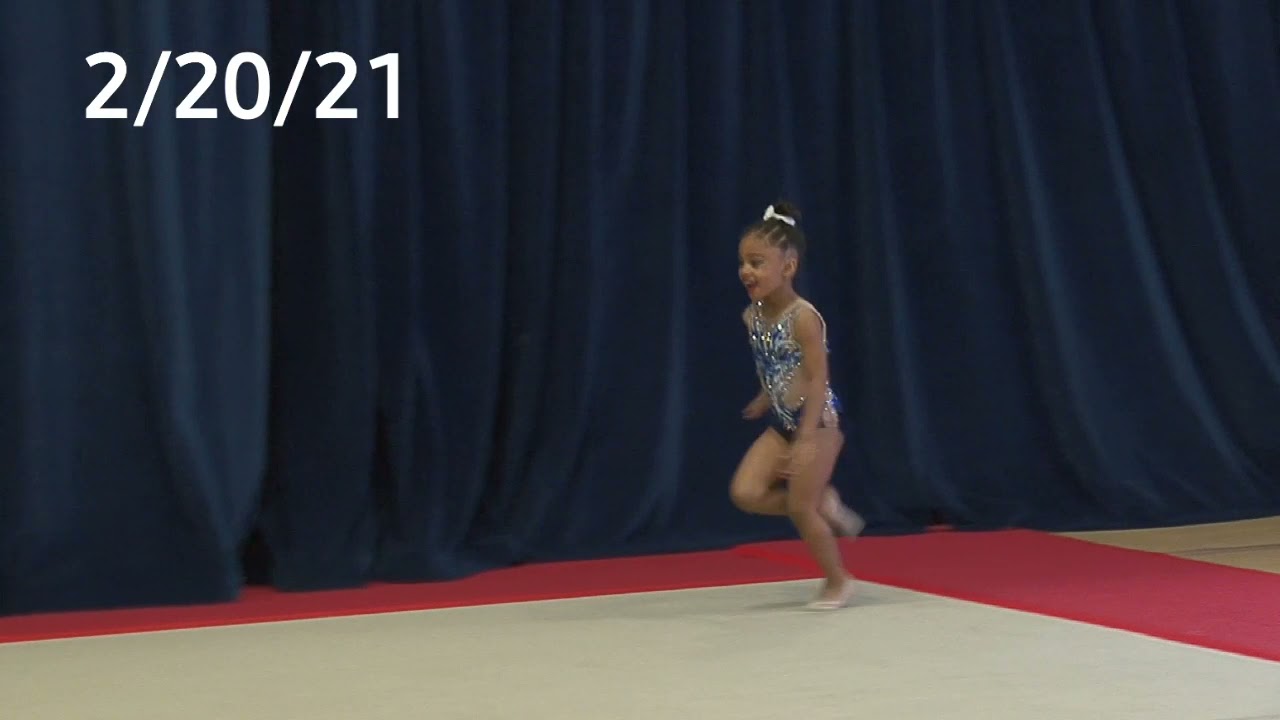 rhythmic gymnastics level 3 competition floor and ball