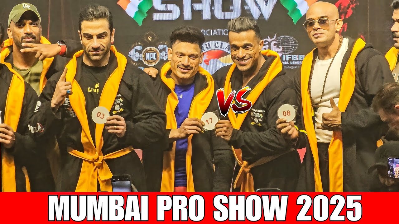 Mumbai Pro Show 2025 Pro Meating | Amateur Olympia 2025 | Sheru Classic 2025 