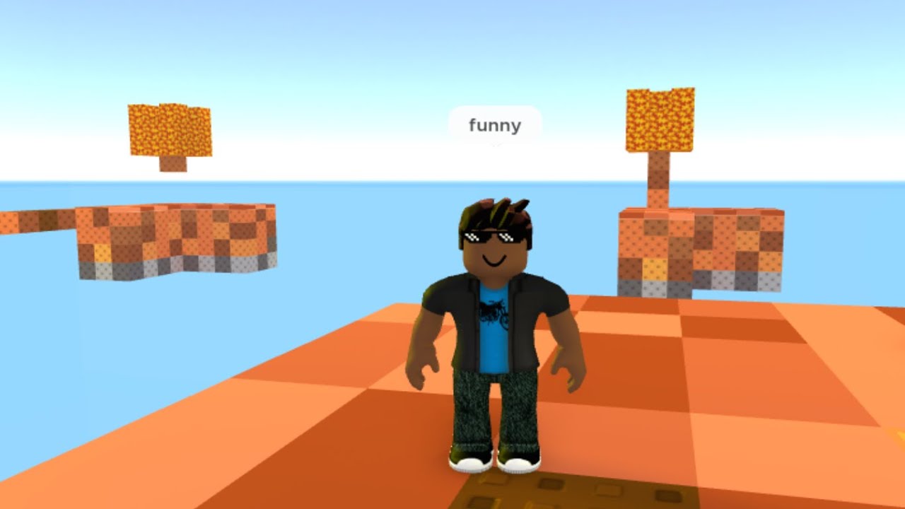 funny/cool moments roblox skywars
