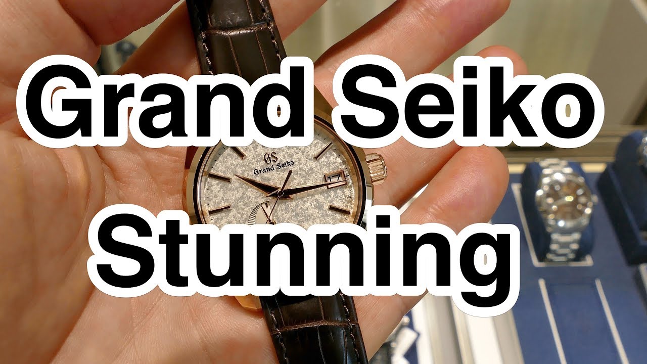 Grand Seiko at 2018 Time Out Watch Fair