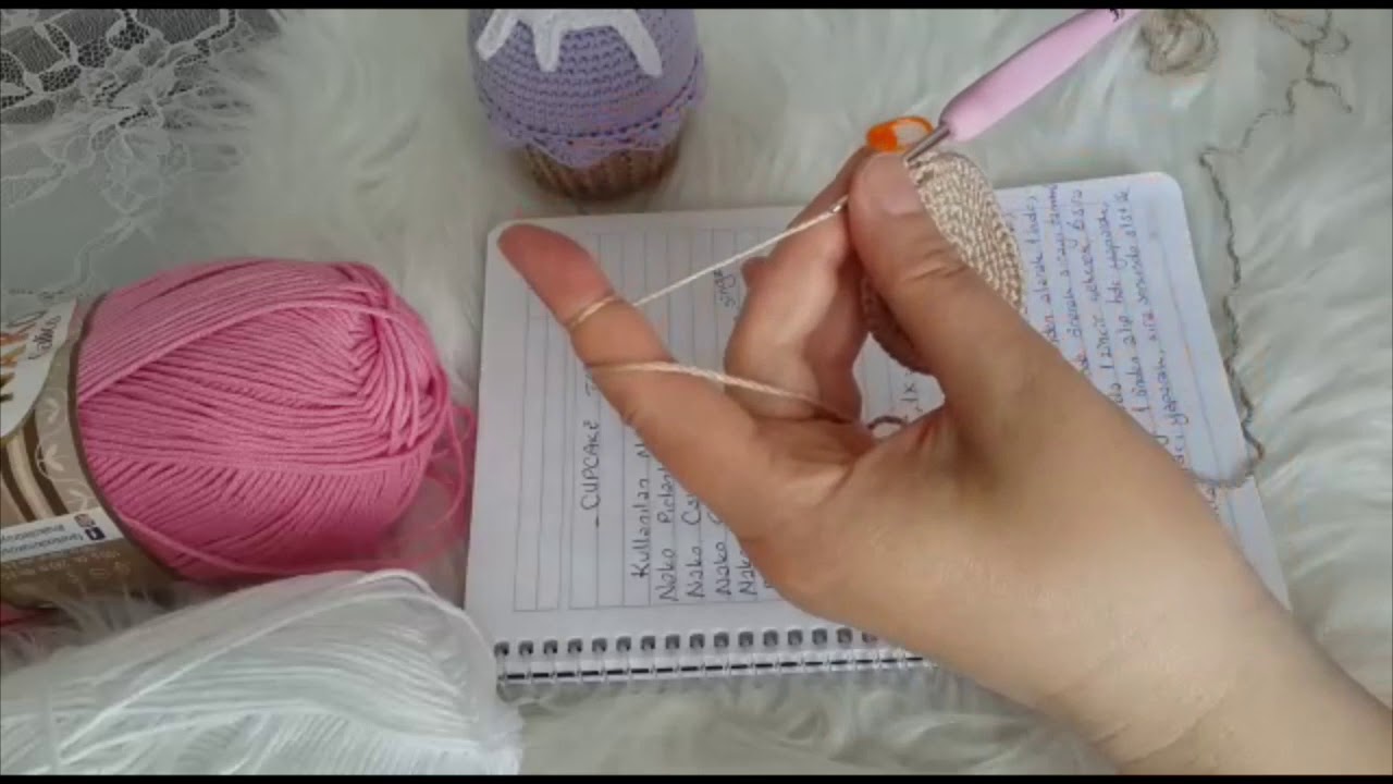 Amigurumi Cupcake Yapımı Vol 1