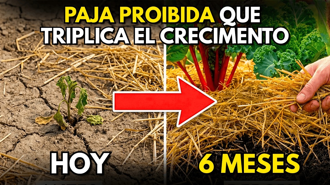 El Acolchado Prohibido que Revive el Suelo y Dispara la Cosecha