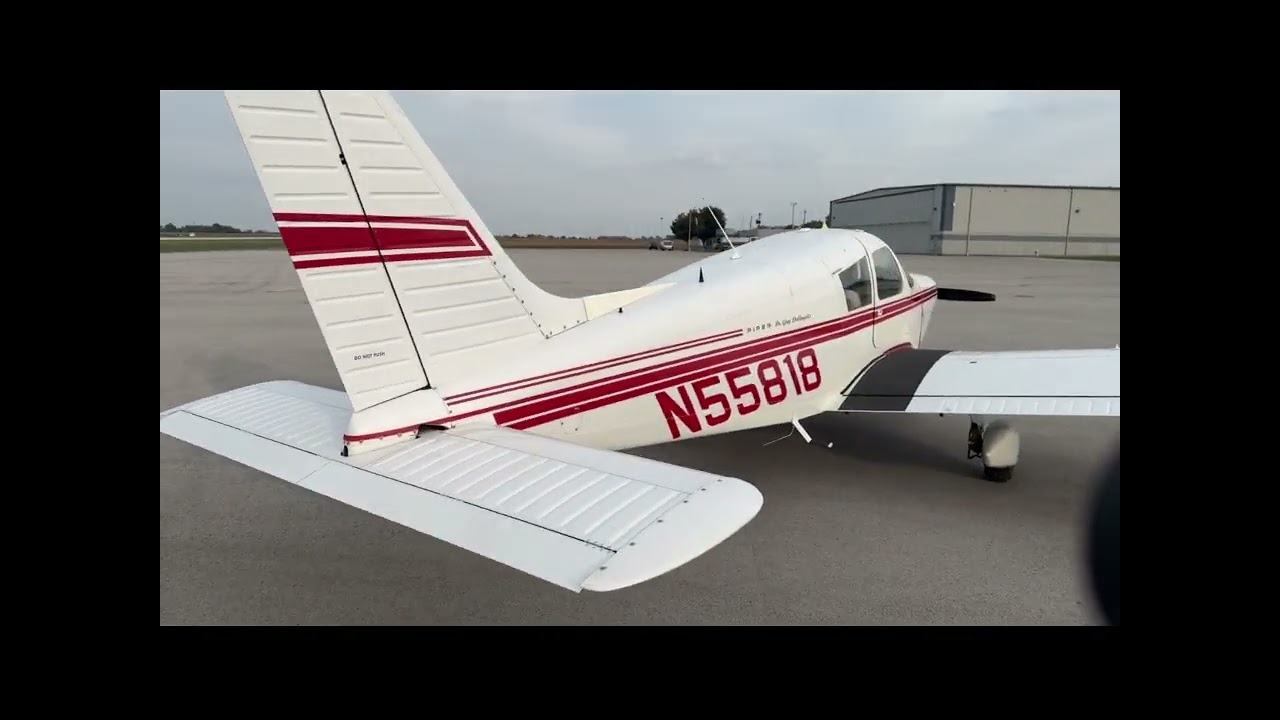 N55818 1973 Piper Cherokee Video
