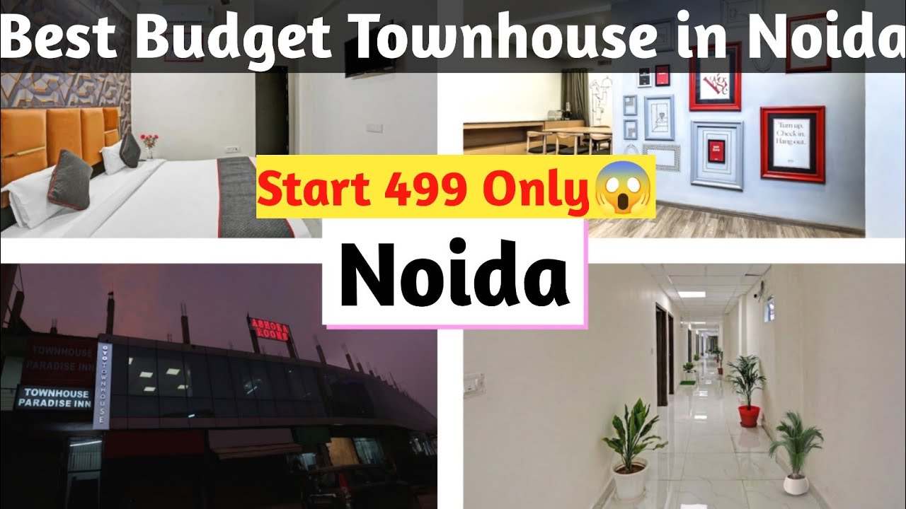 OYO Townhouse Noida Best budget Hotel for Couples start 499😱