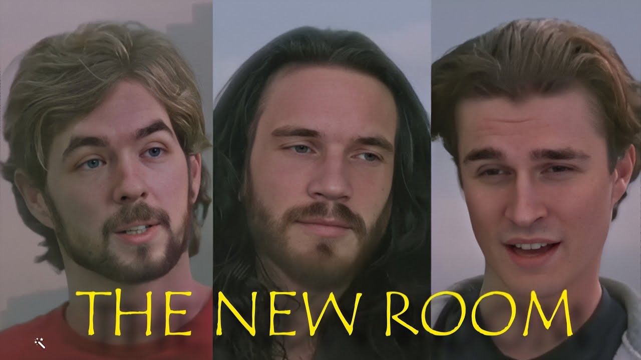 Pewdiepie, Jacksepticeye, & Ludwig in The Room [DeepFake]