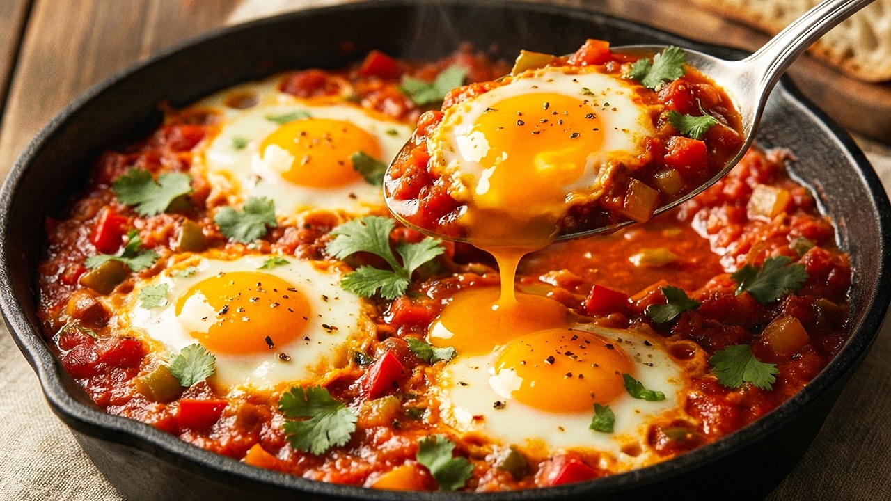 The Softest Eggs in One Pan.