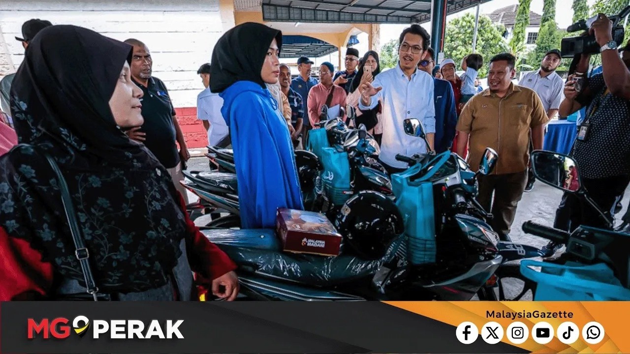 MGPerak : 22 Peserta eKasih Di Perak Terima Sumbangan Motosikal