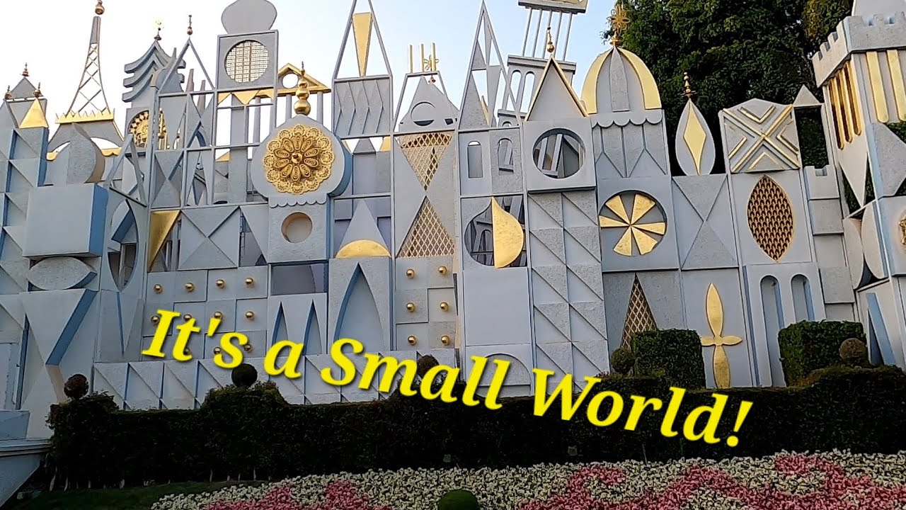 Magical Journey on It's a Small World Ride at Disneyland - Full Experience!