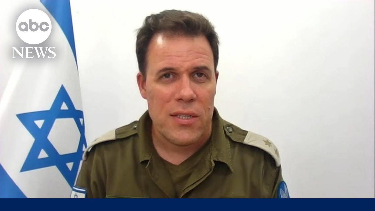 IDF spokesperson on rescued hostage: 'A brief moment of something positive'