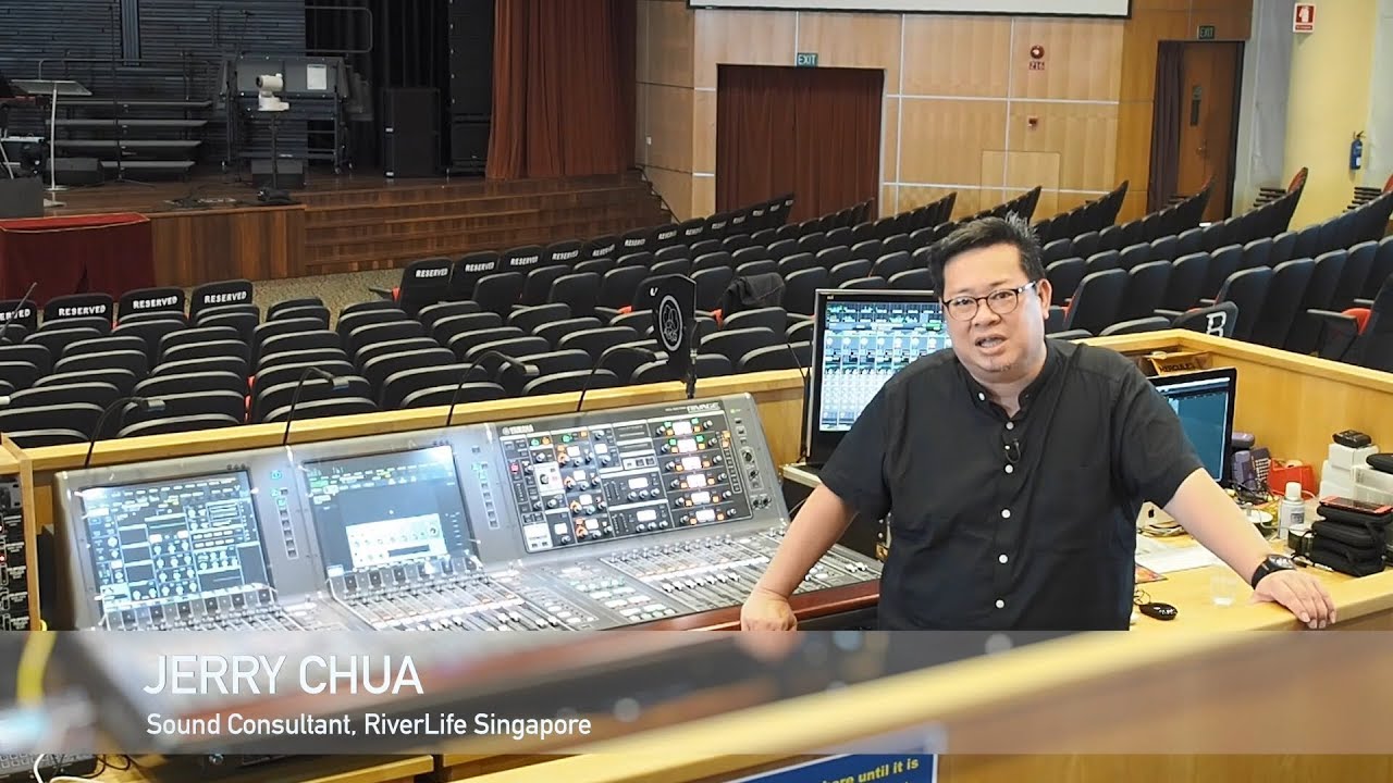 Yamaha Offer RiverLife Church, Singapore an Experience with RIVAGE PM10 Digital Mixing System