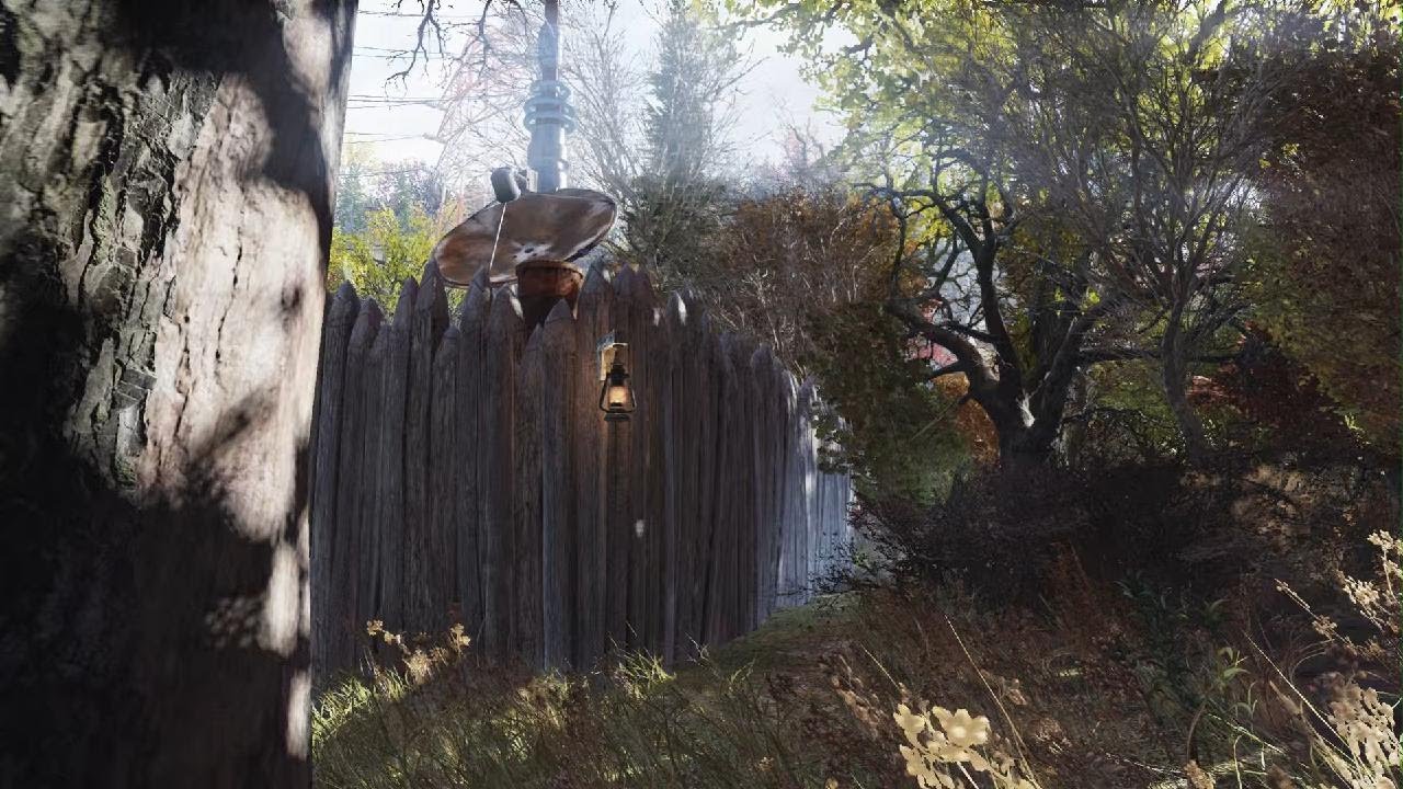 Fallout 76 CAMP FORT FORTRESS Bundle+LIGHT BLUE VINTAGE CAMPER