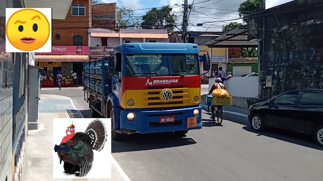 Caminhão do Gás Comédia. #ultragaz #viladeabrantes