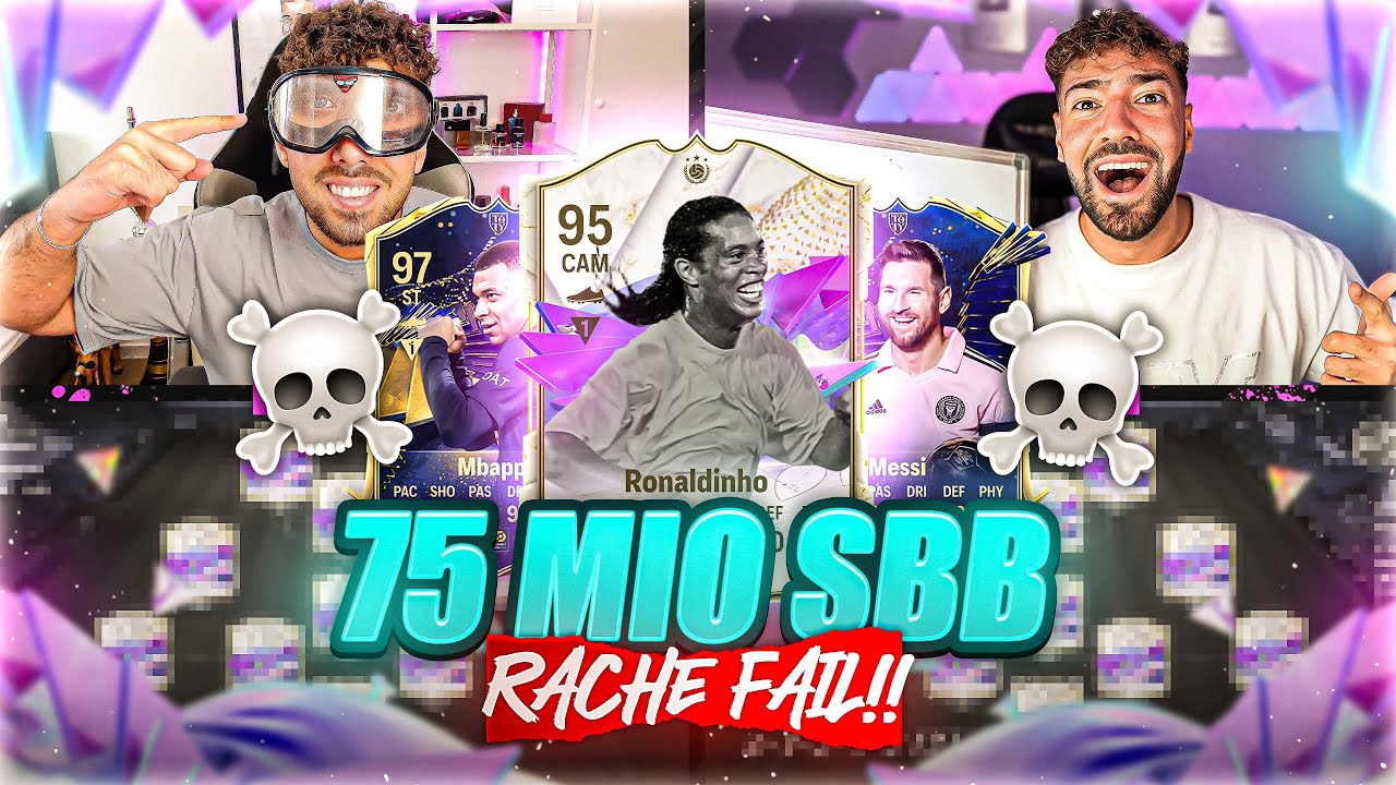 RACHE GEHT KOMPLETT SCHIEF🚑☠️ 75 MIO COINS SBB vs WAKEZ😱🔥 EA FC 24