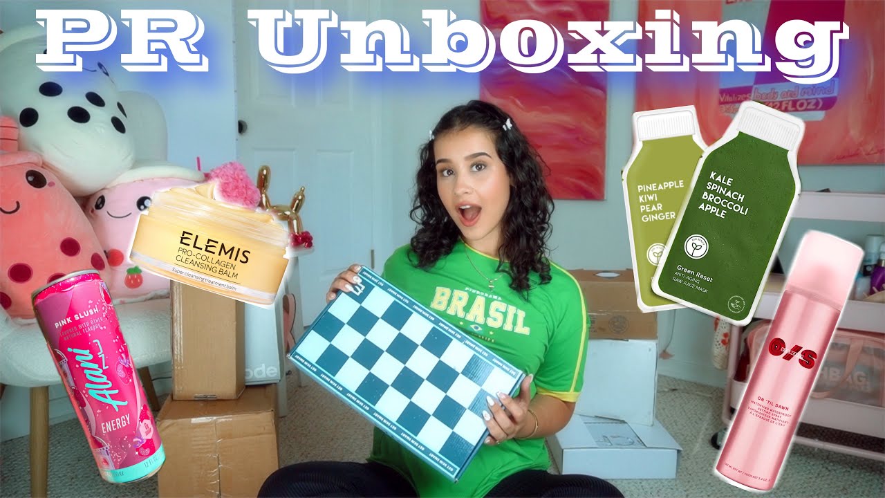 mini PR unboxing 📦 | Skincare + Makeup