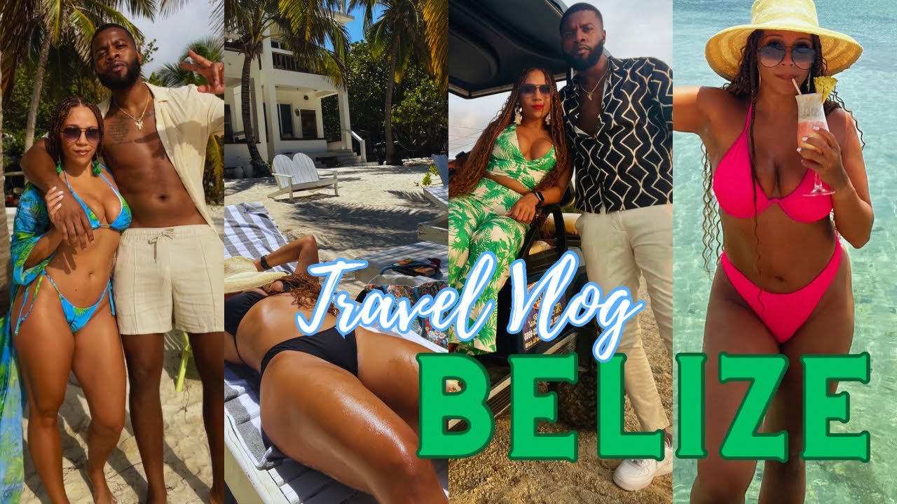 BELIZE TRAVEL VLOG🇧🇿places to eat in San Pedro,my favorite island! BAECATION TRAVEL | SECRET BEACH