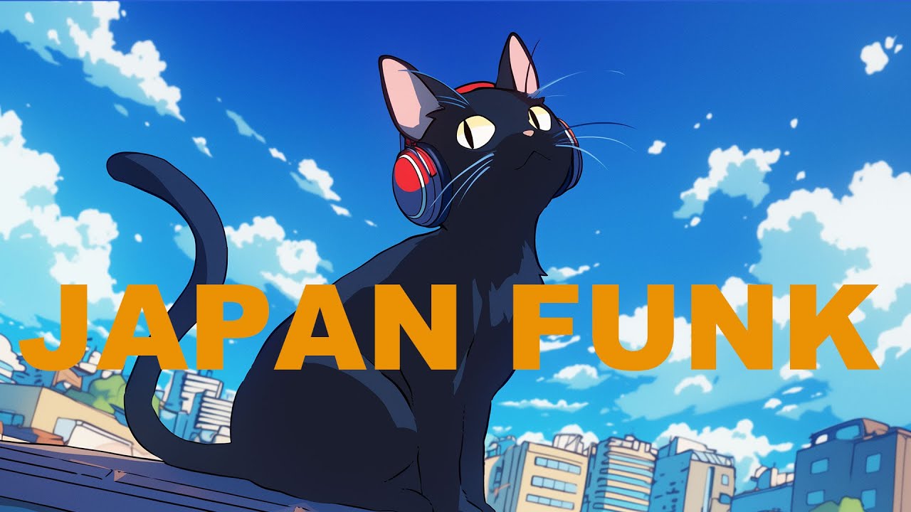 [playlist]Rooftop Chill with Neko  | lofi funk&city pop|study&work|cheer up!