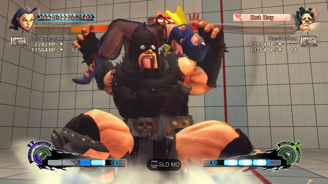 ULTRA STREET FIGHTER IV Elena Rose vs Zangief Hugo