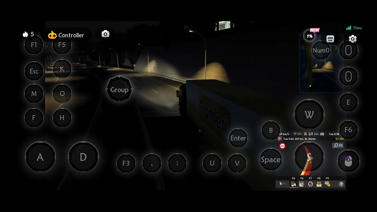 Sambung game ETS2 di chikii.@SCSSoftware