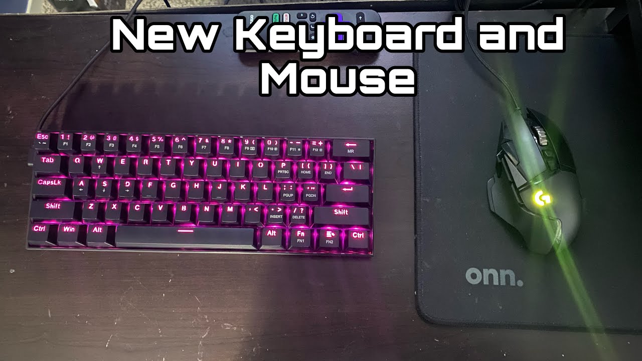 REDDRAGON K630 Mechanical Keyboard | Logitech g502 Hero Unboxing & Review
