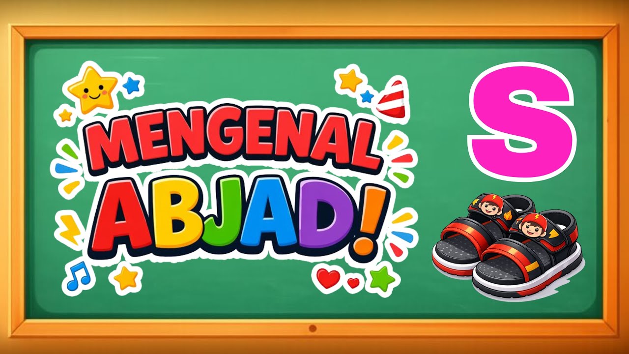 Mengenal ABJAD dengan MUDAH | Huruf S