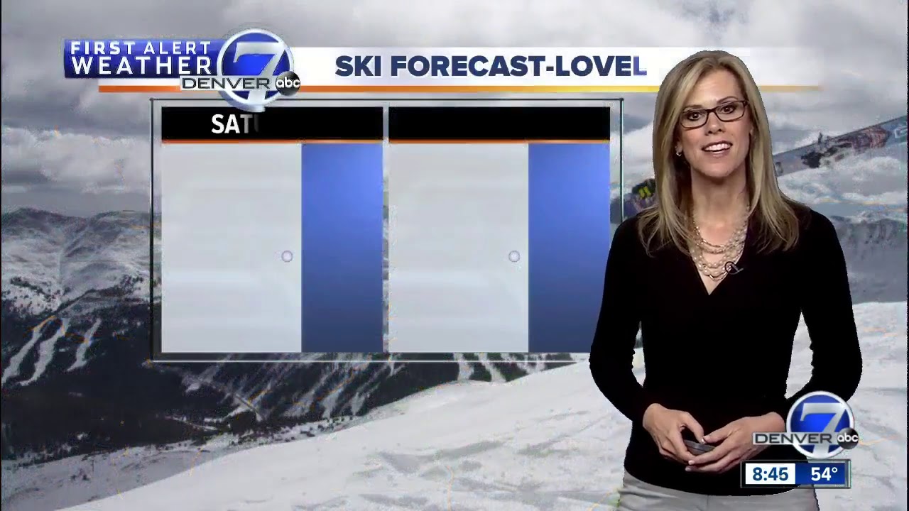 Sunny, warm weekend in Denver, snow-cold by Halloween
