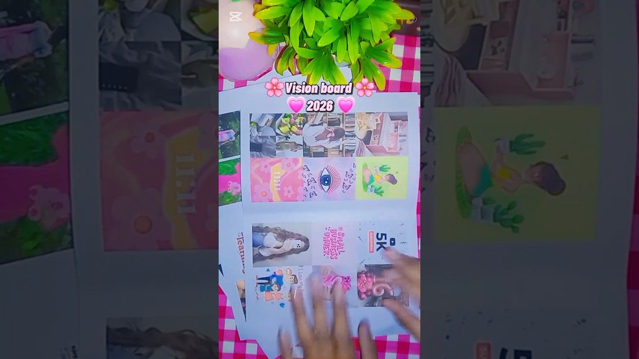 Vision board for  2026 💗🌀 Subcribe for more videos