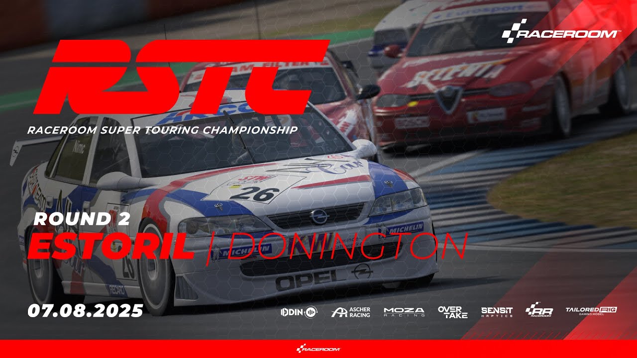 RSTC - Round 2: Estoril & Donington - RaceRoom Super Touring Championship 2025