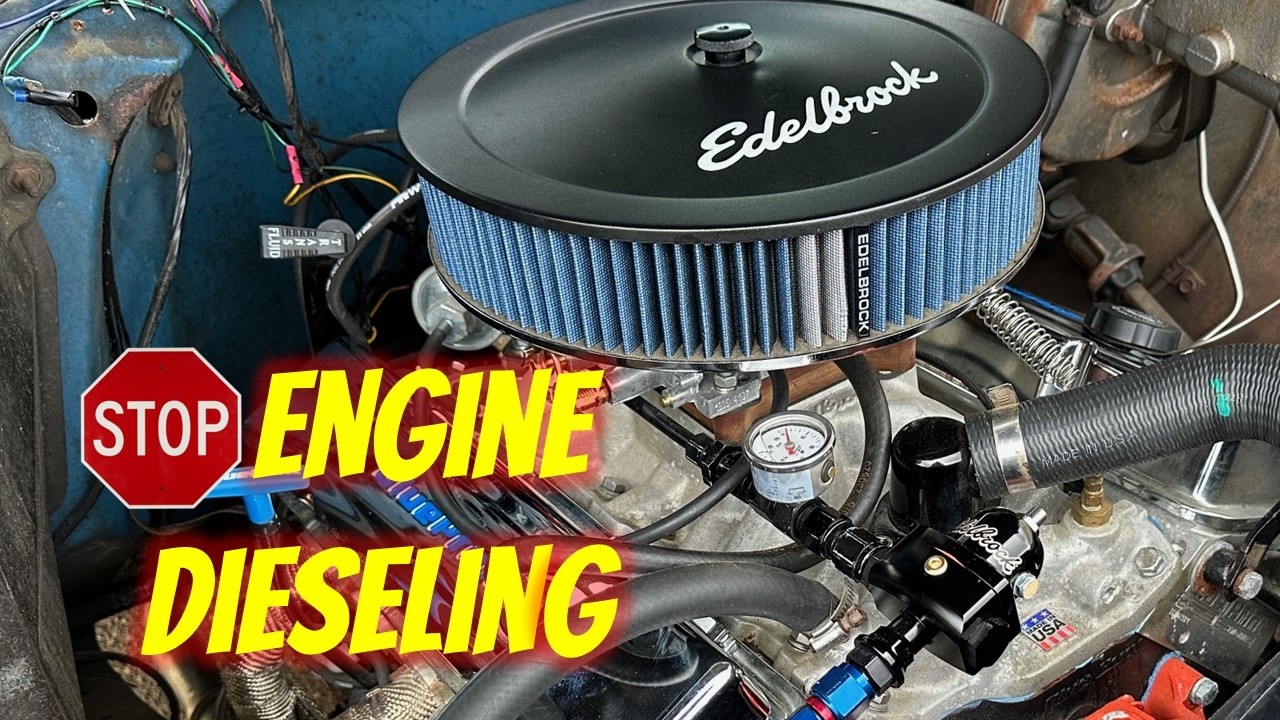 How to Stop Engine Dieseling