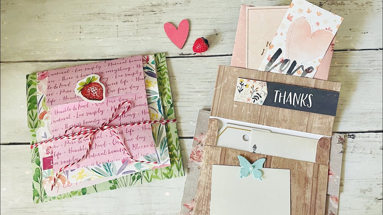 Stacked Envelope Flip Book Mini Album (Perfect for Happy Mail!)