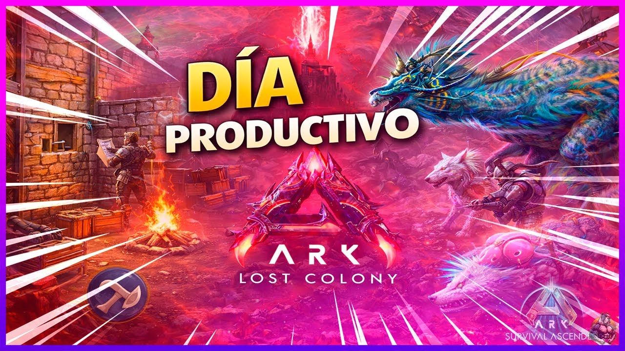 DÍA DE CONSTRUCCIÓN Y TAMEOS 😎 | LOST COLONY | ARK SURVIVAL ASCENDED