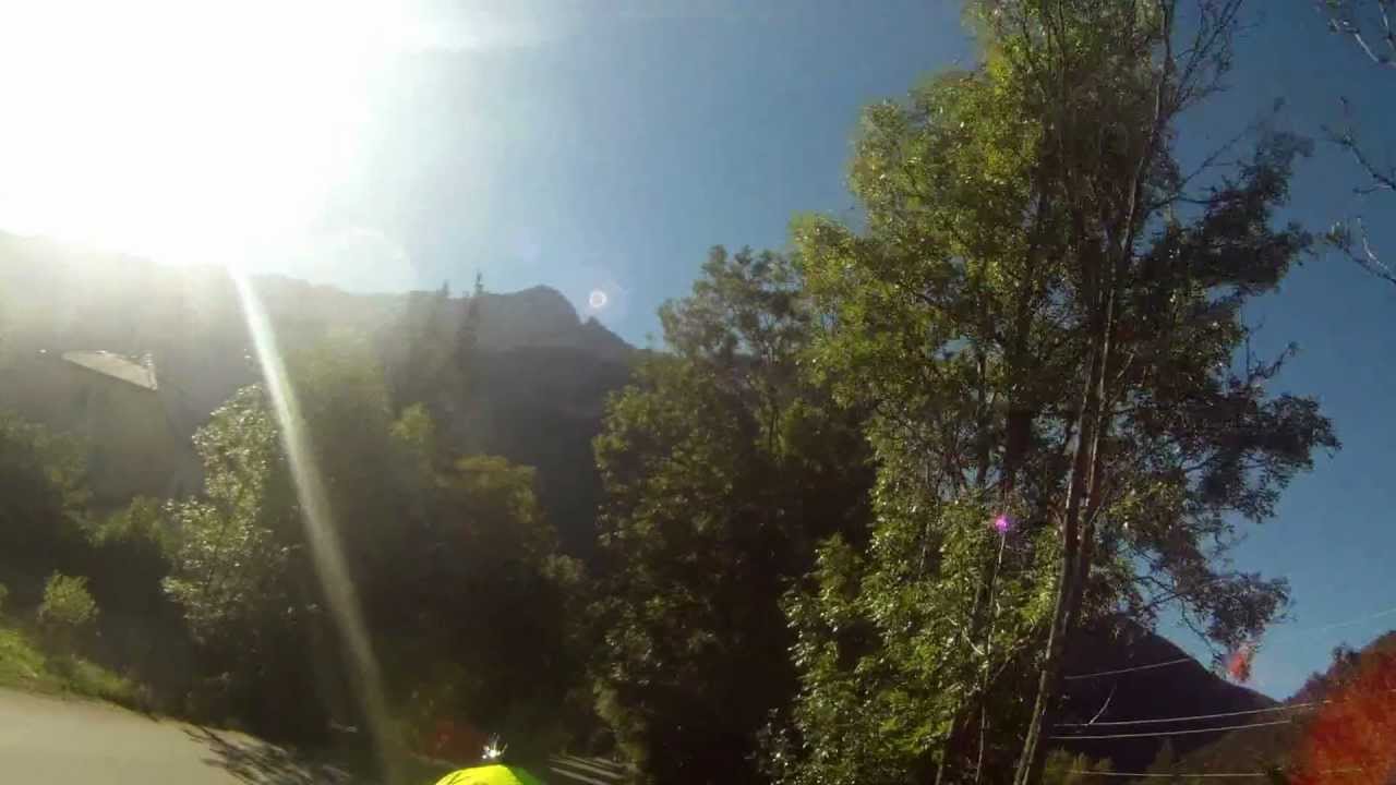 Col de Vars decent