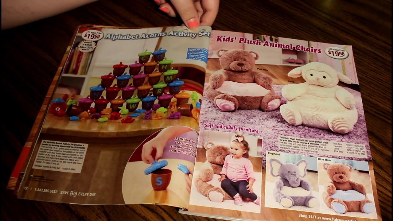 ASMR Shopping Catalog Flip-Through