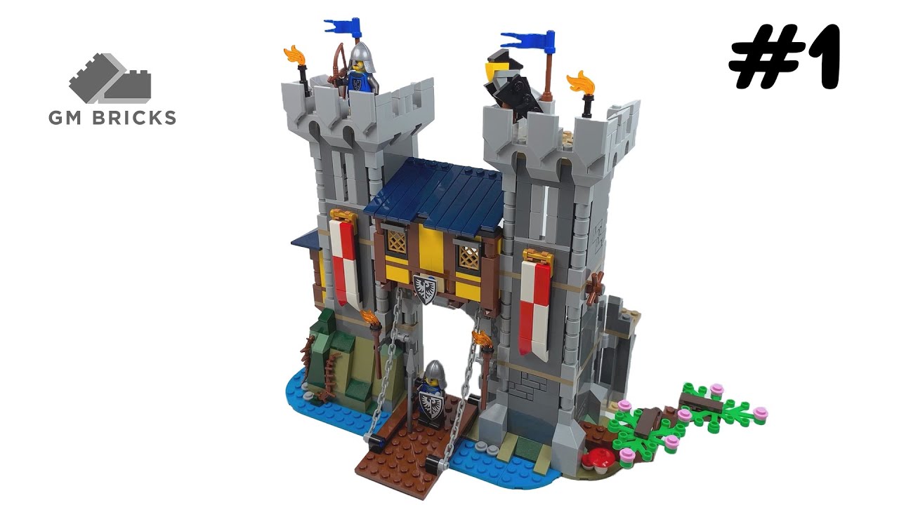 LEGO Creator 31120 Medieval Castle | Main Model Part 1 (of 3) - SPEED Build!